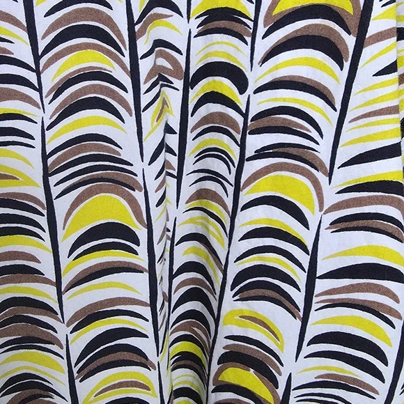 Anthropologie Girls From Savoy "Memories of Feathers" Retro Strapless Dress 12 - Picture 5 of 9